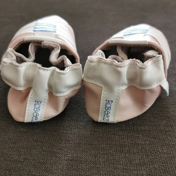 ROBEEZ | Vintage Trainers Soft Shoes, Pastel Pink - Picture 6 of 8